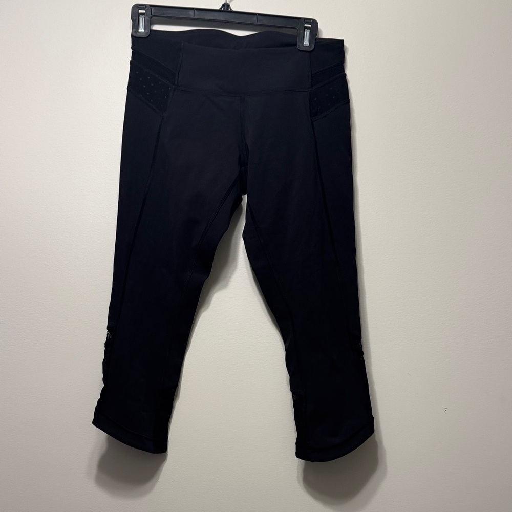 Lululemon Black Cropped Leggings